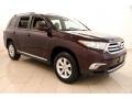 Sizzling Crimson Mica 2013 Toyota Highlander SE 4WD