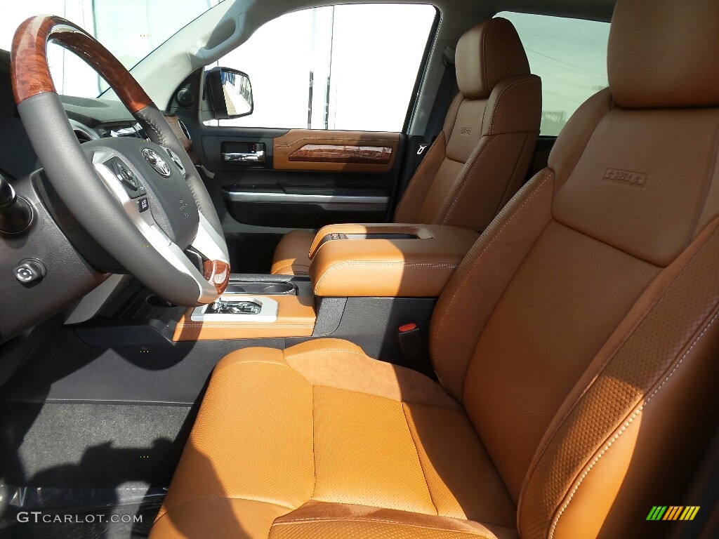 1794 Black/Brown Interior 2016 Toyota Tundra 1794 CrewMax 4x4 Photo #114985835