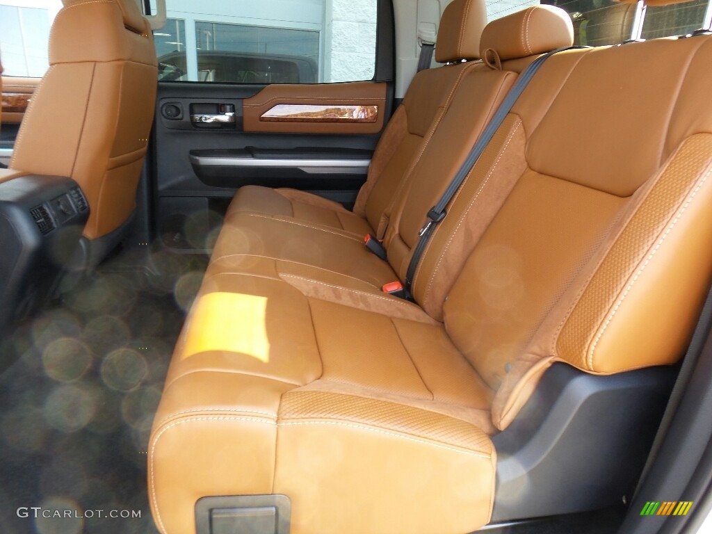2016 Toyota Tundra 1794 CrewMax 4x4 Rear Seat Photo #114986267