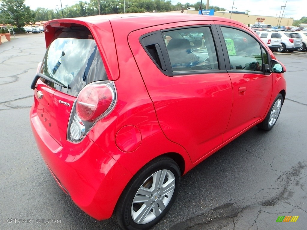 2013 Spark LS - Salsa (Red) / Silver/Silver photo #8