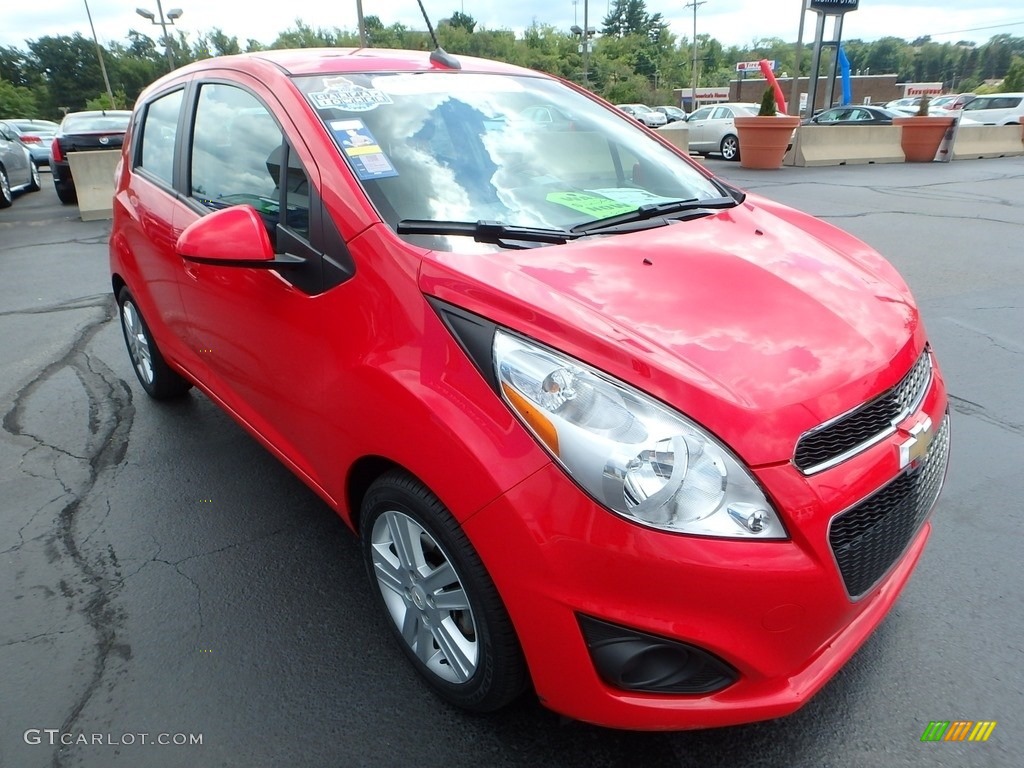 2013 Spark LS - Salsa (Red) / Silver/Silver photo #11
