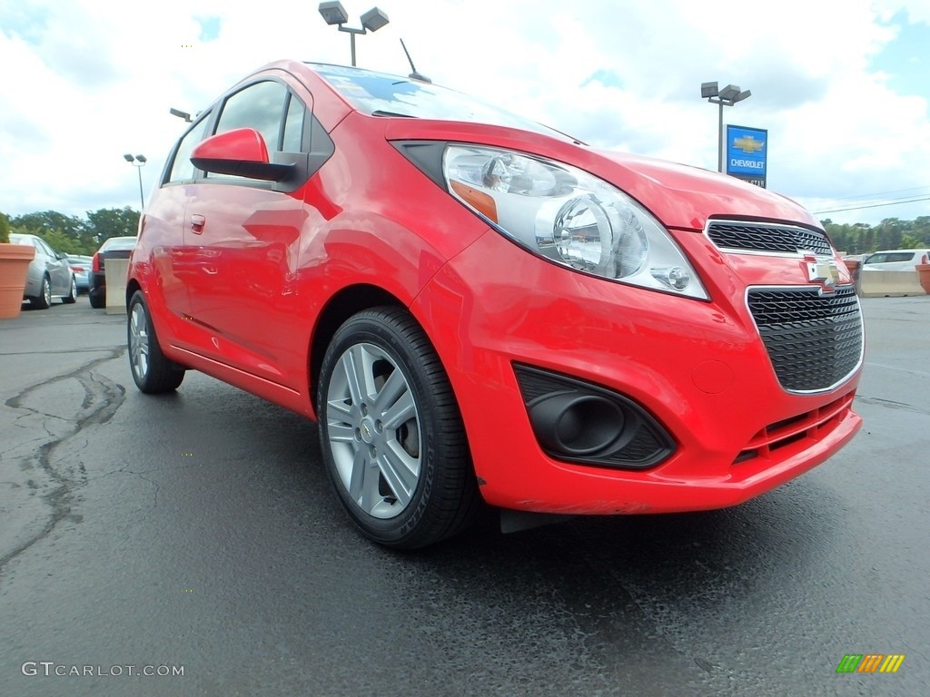 2013 Spark LS - Salsa (Red) / Silver/Silver photo #12