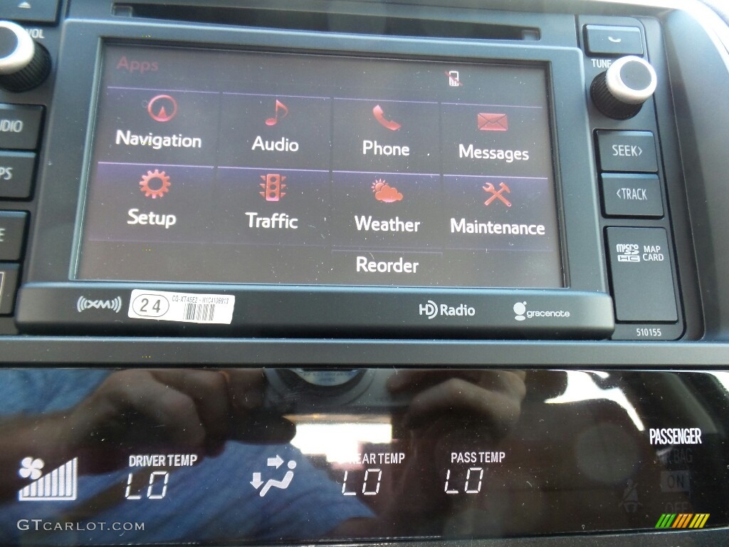 2016 Toyota Sequoia Platinum 4x4 Controls Photo #114986814