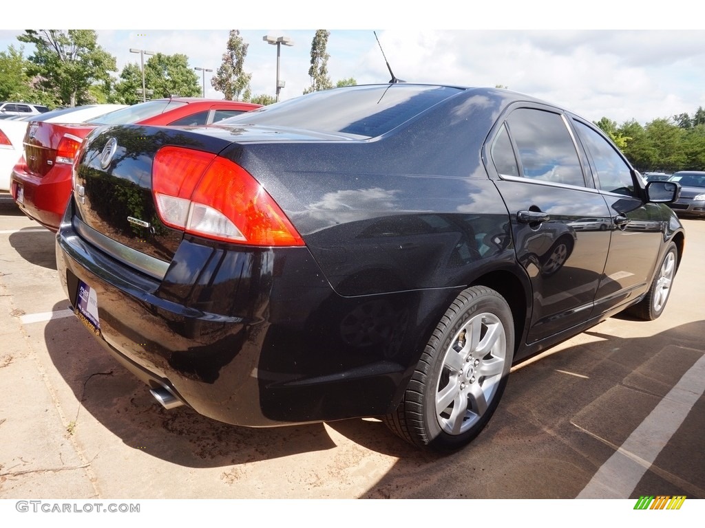 2011 Milan V6 Premier - Tuxedo Black Metallic / Dark Charcoal photo #4
