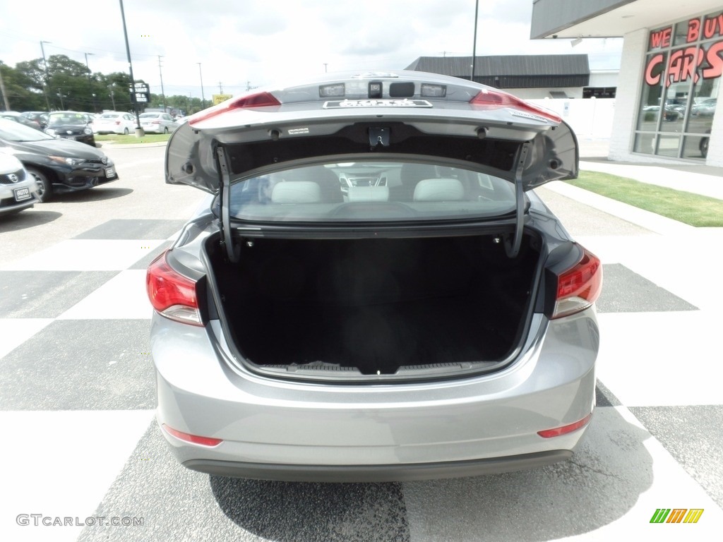 2015 Elantra Limited Sedan - Titanium Gray Metallic / Gray photo #5