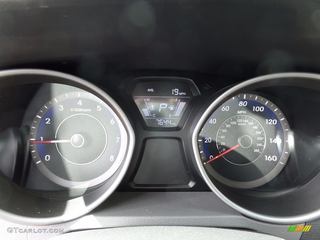 2015 Elantra Limited Sedan - Titanium Gray Metallic / Gray photo #16