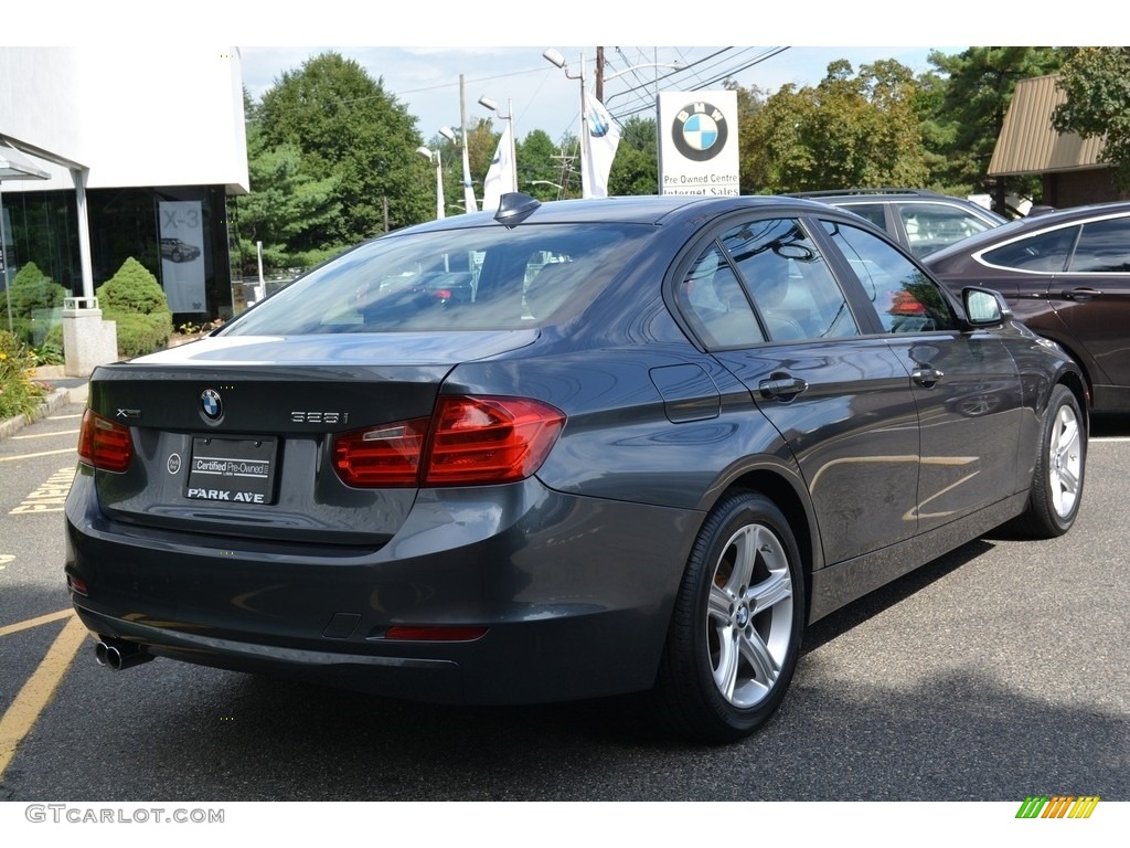 2014 3 Series 328i xDrive Sedan - Mineral Grey Metallic / Black photo #3
