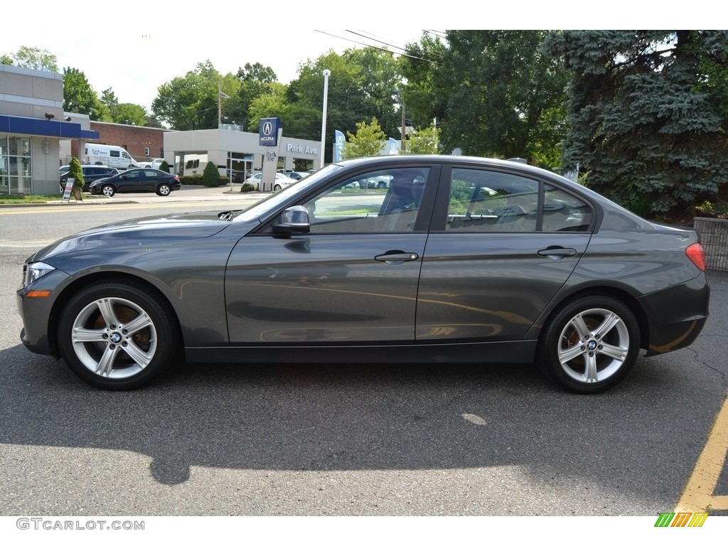 2014 3 Series 328i xDrive Sedan - Mineral Grey Metallic / Black photo #5