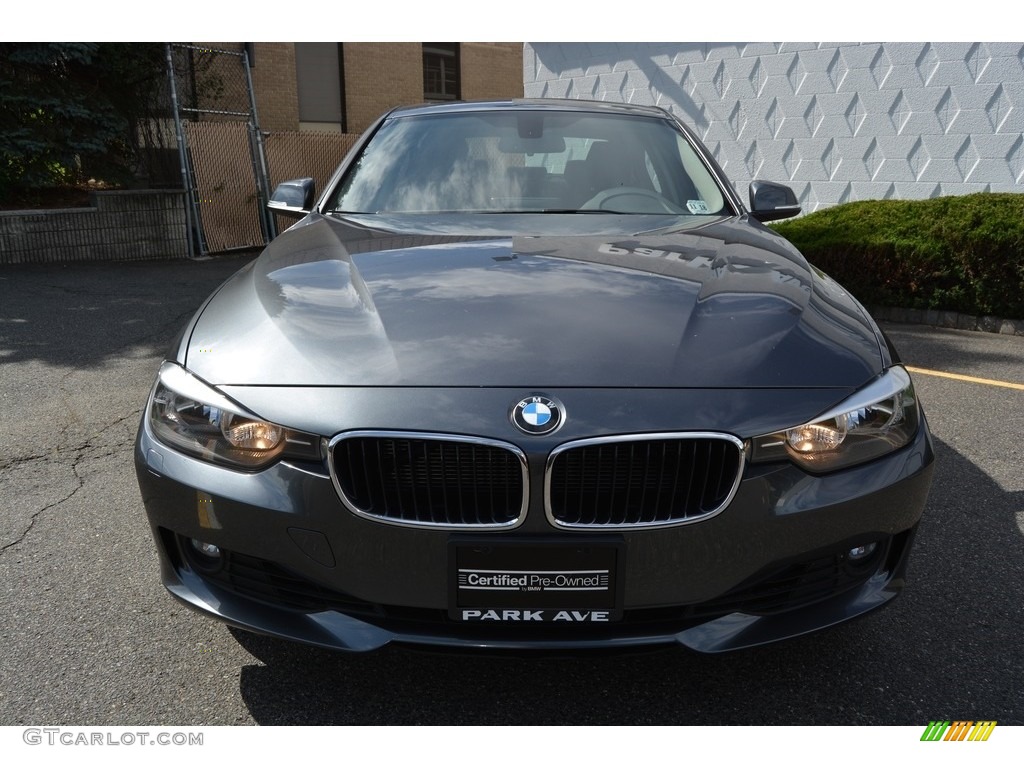 2014 3 Series 328i xDrive Sedan - Mineral Grey Metallic / Black photo #7