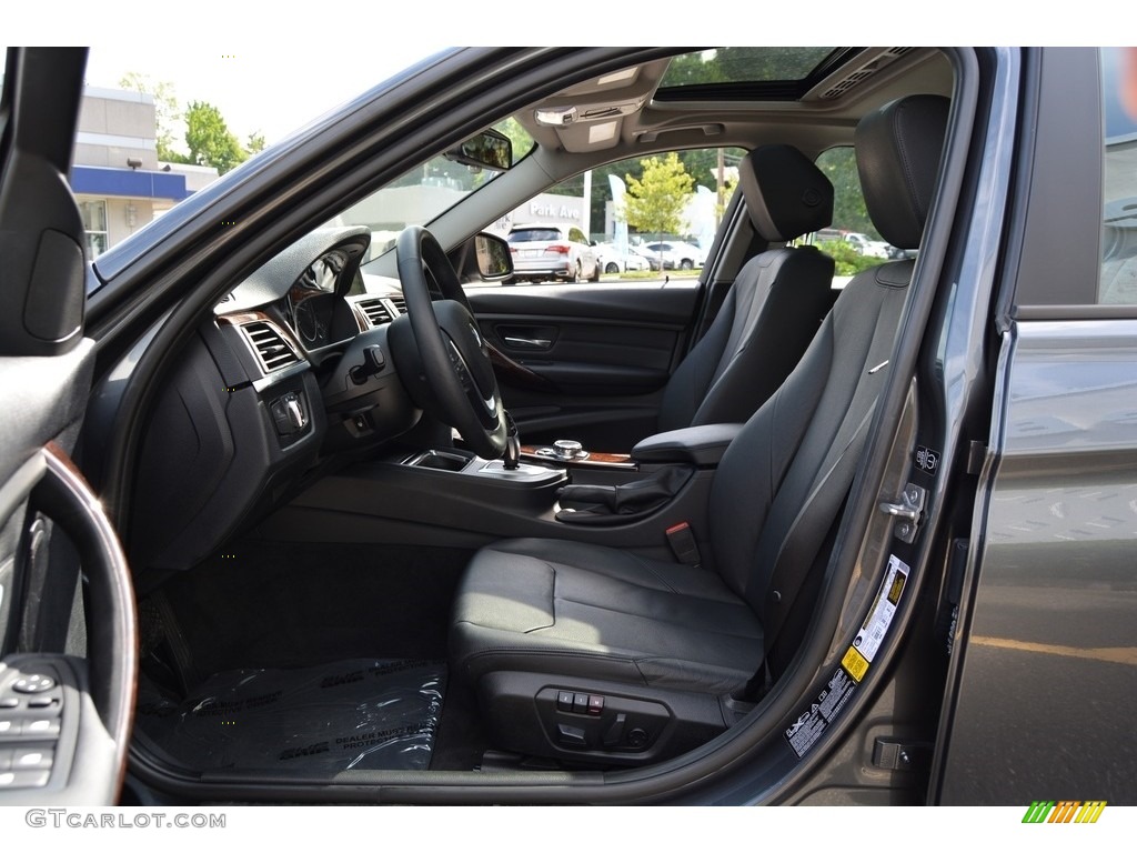 2014 3 Series 328i xDrive Sedan - Mineral Grey Metallic / Black photo #11