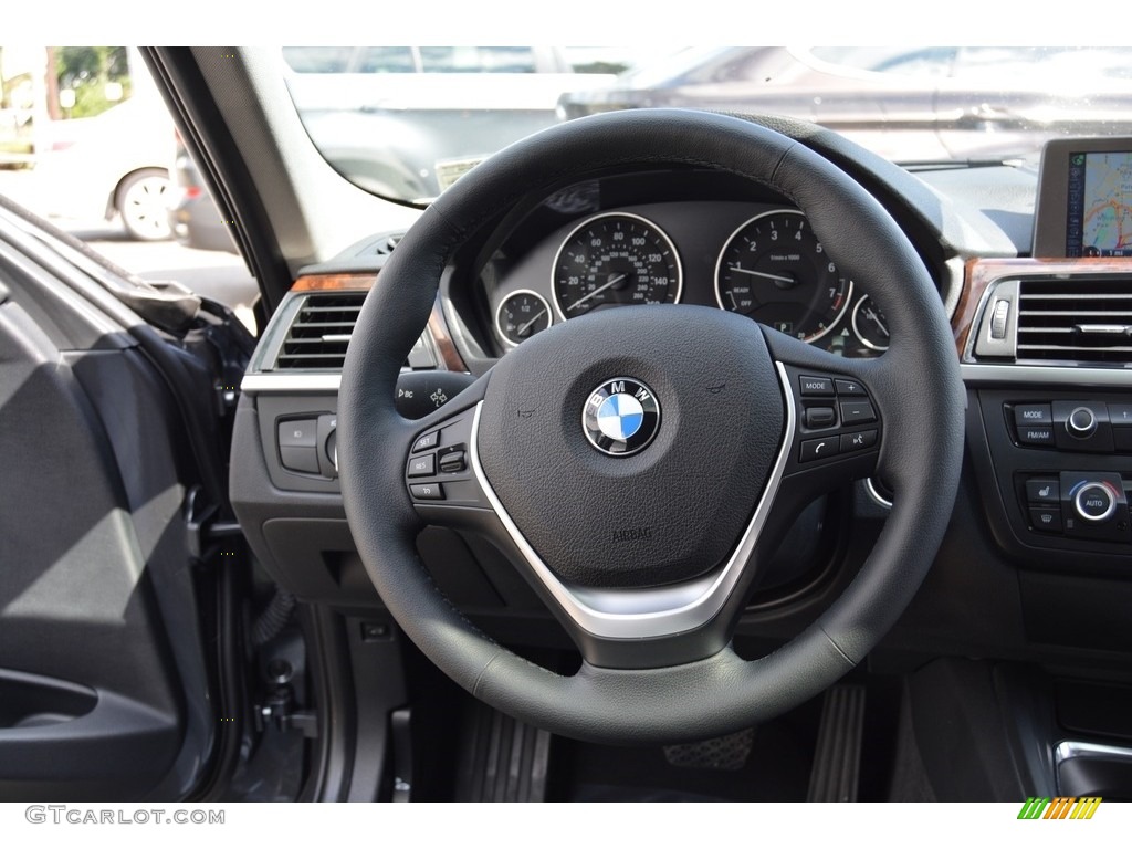 2014 3 Series 328i xDrive Sedan - Mineral Grey Metallic / Black photo #18