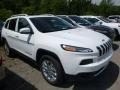 2017 Bright White Jeep Cherokee Limited 4x4  photo #10