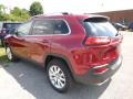 2017 Deep Cherry Red Crystal Pearl Jeep Cherokee Limited 4x4  photo #5