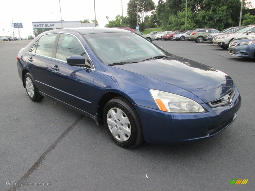 2003 Accord LX Sedan - Eternal Blue Pearl / Black photo #4