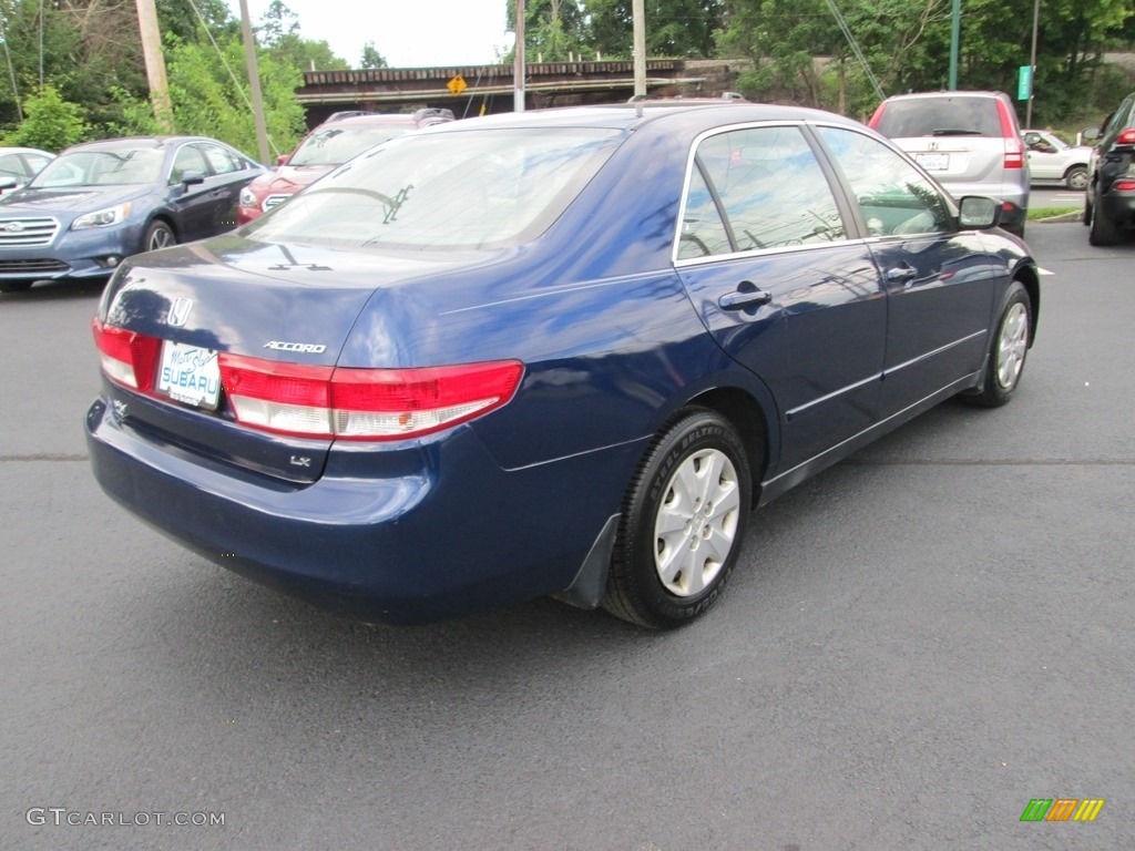 2003 Accord LX Sedan - Eternal Blue Pearl / Black photo #6