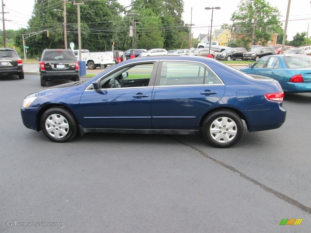 2003 Accord LX Sedan - Eternal Blue Pearl / Black photo #9