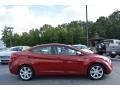 2012 Red Allure Hyundai Elantra Limited  photo #2