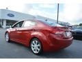 2012 Red Allure Hyundai Elantra Limited  photo #5