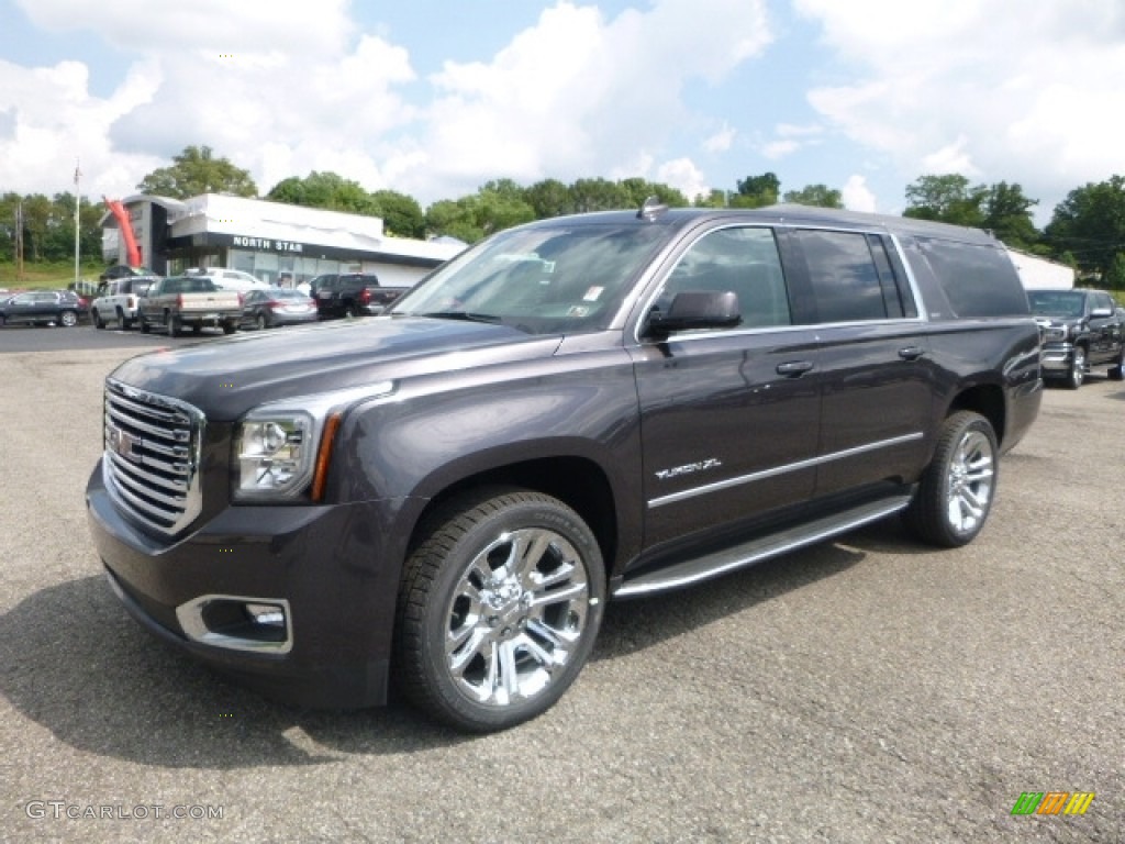 2016 Yukon XL SLT 4WD - Iridium Metallic / Jet Black photo #1