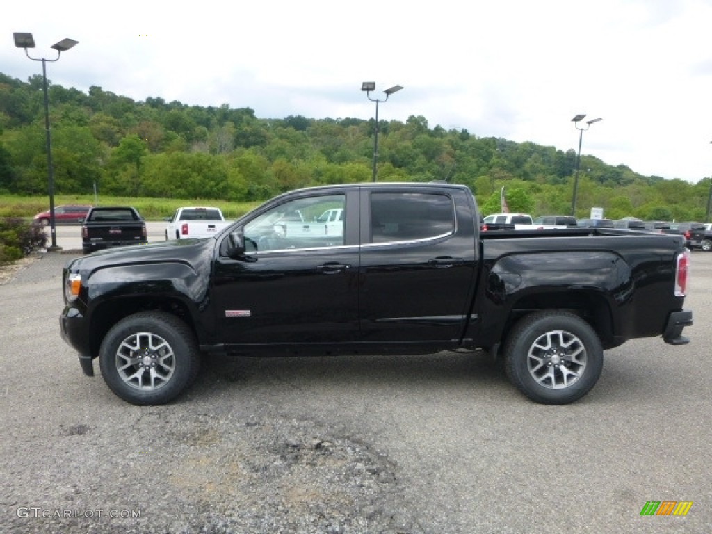 2016 Canyon SLE Crew Cab 4x4 - Onyx Black / Jet Black photo #3