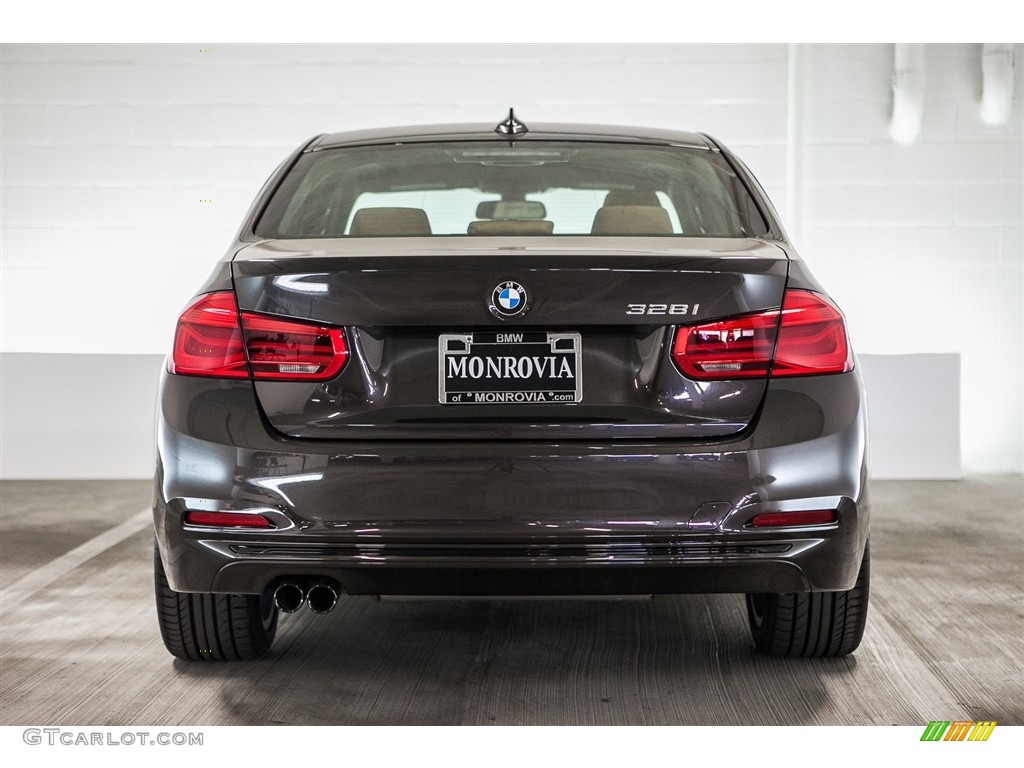 2016 3 Series 328i Sedan - Jatoba Brown Metallic / Saddle Brown photo #4