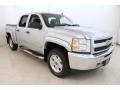 Silver Ice Metallic 2012 Chevrolet Silverado 1500 LT Crew Cab 4x4 Exterior