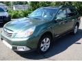 2012 Cypress Green Pearl Subaru Outback 2.5i Limited  photo #3