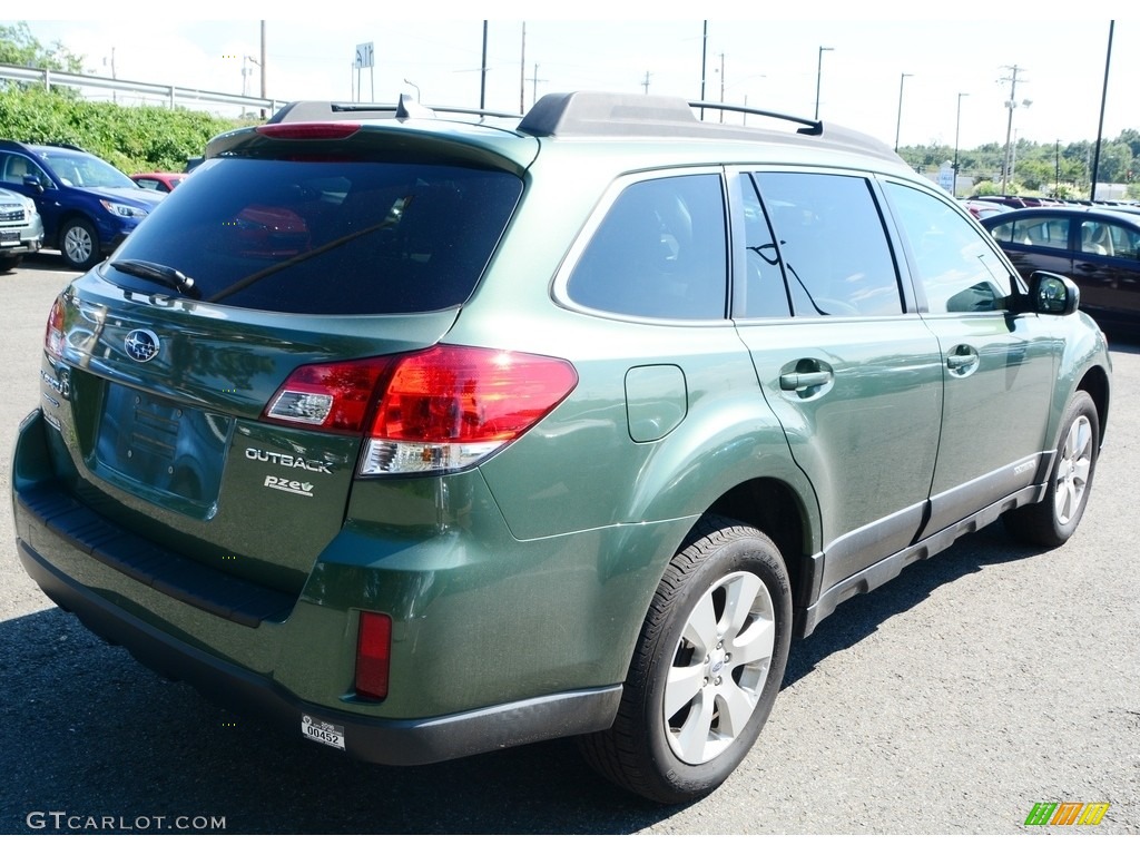 2012 Outback 2.5i Limited - Cypress Green Pearl / Warm Ivory photo #6
