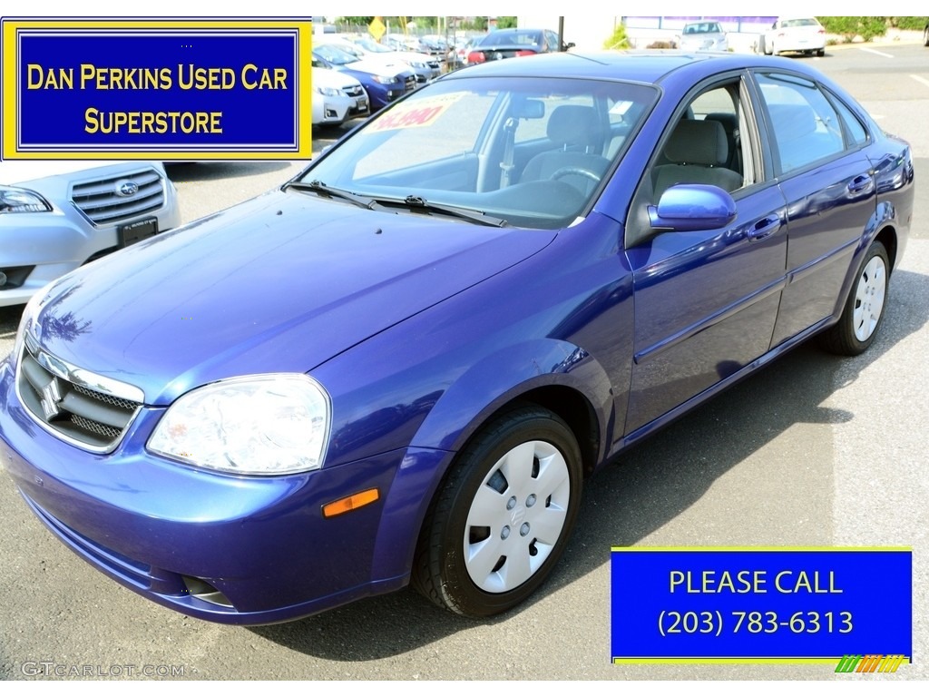 2008 Forenza  - Cobalt Blue Metallic / Grey photo #1