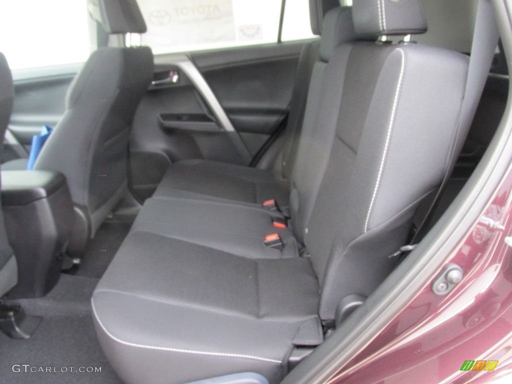 2016 RAV4 XLE - Black Currant Metallic / Black photo #20