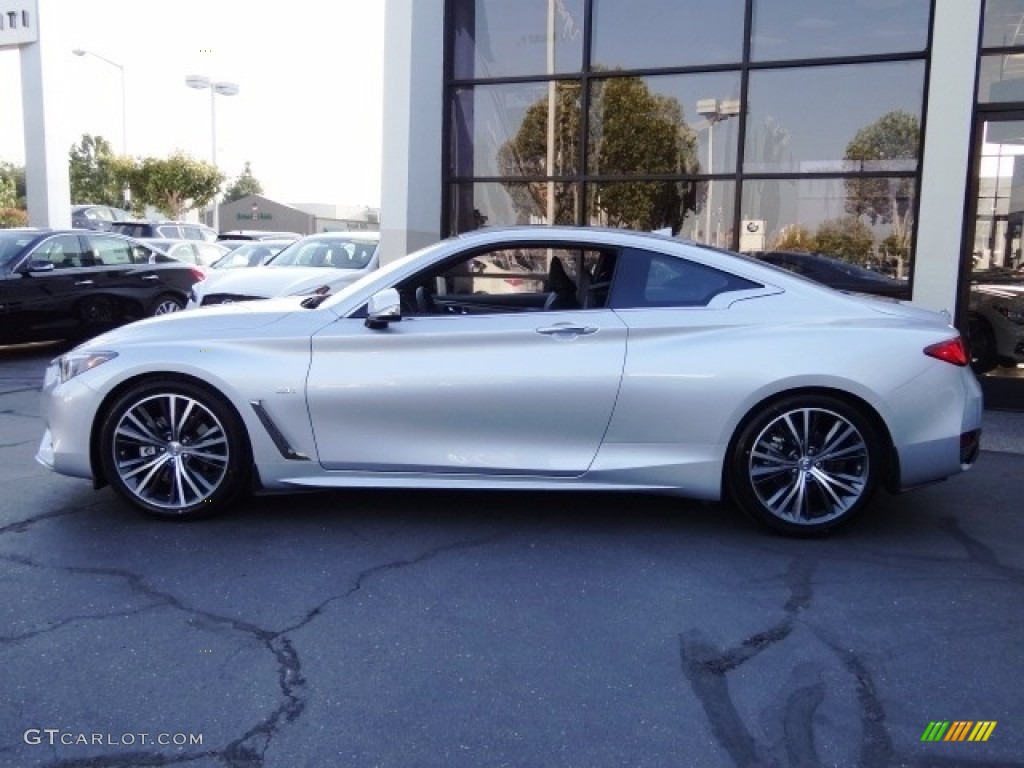 Liquid Platinum 2017 Infiniti Q60 3.0t Premium Coupe Exterior Photo #115005079