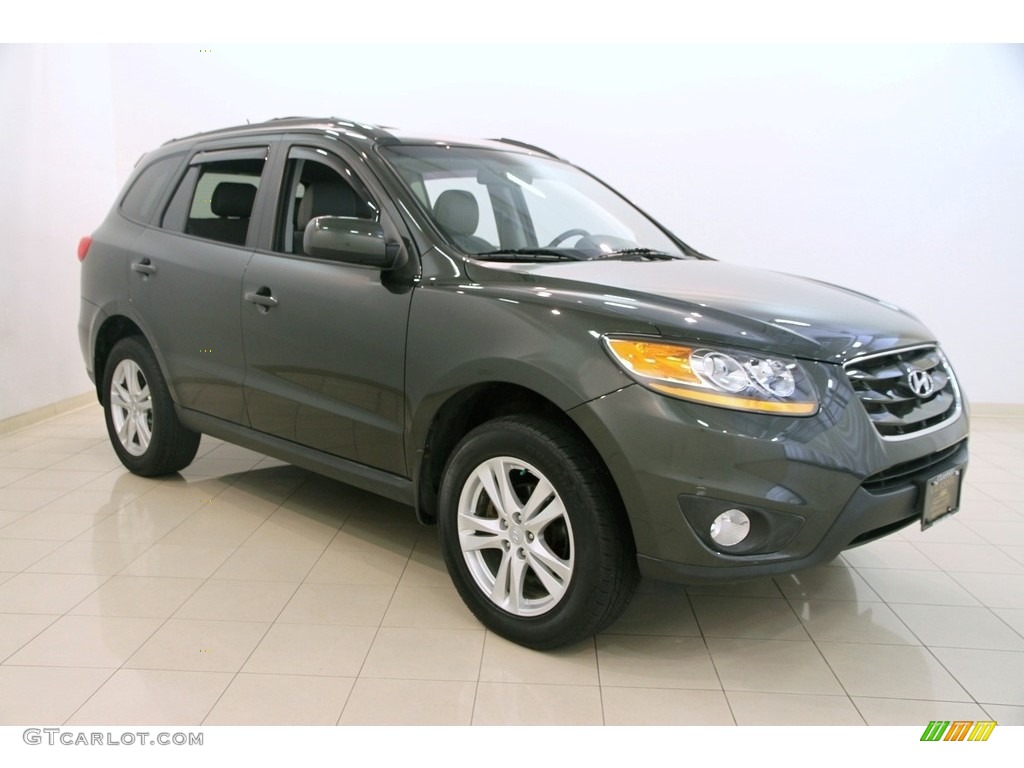 Black Forest Green Metallic Hyundai Santa Fe