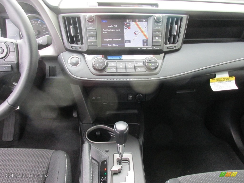 2016 RAV4 XLE - Black Currant Metallic / Black photo #27