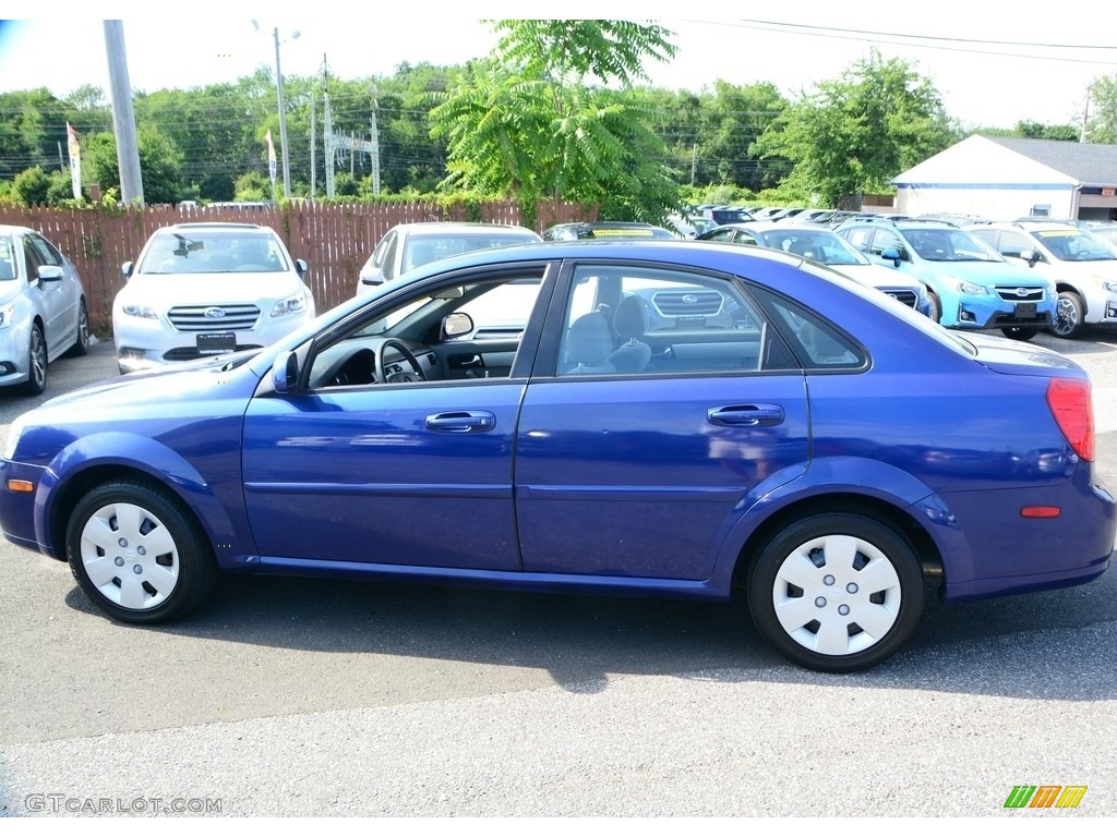 2008 Forenza  - Cobalt Blue Metallic / Grey photo #11