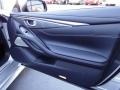 Graphite 2017 Infiniti Q60 3.0t Premium Coupe Door Panel