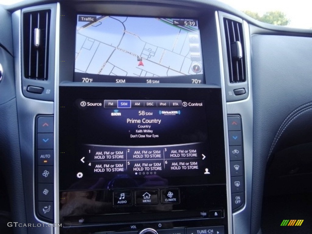 2017 Infiniti Q60 3.0t Premium Coupe Controls Photo #115005934