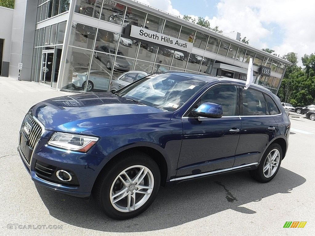 2016 Q5 2.0 TFSI Premium quattro - Scuba Blue Metallic / Chestnut Brown photo #1