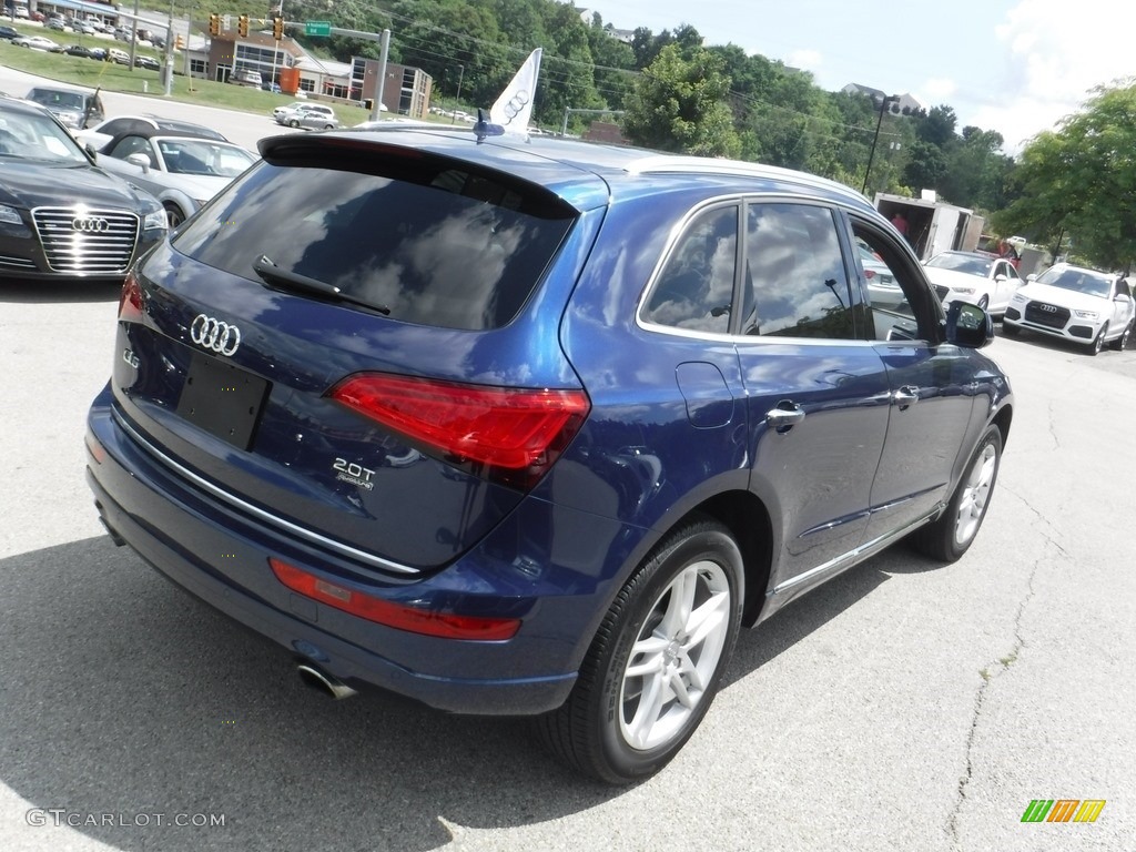 2016 Q5 2.0 TFSI Premium quattro - Scuba Blue Metallic / Chestnut Brown photo #10
