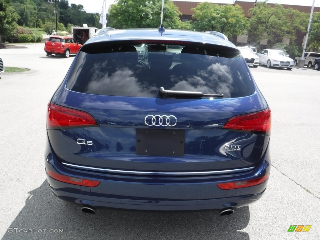 2016 Q5 2.0 TFSI Premium quattro - Scuba Blue Metallic / Chestnut Brown photo #11