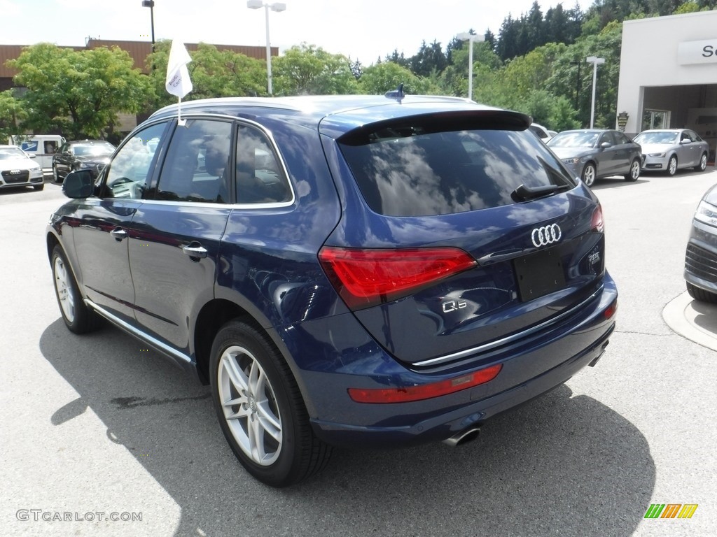 2016 Q5 2.0 TFSI Premium quattro - Scuba Blue Metallic / Chestnut Brown photo #12