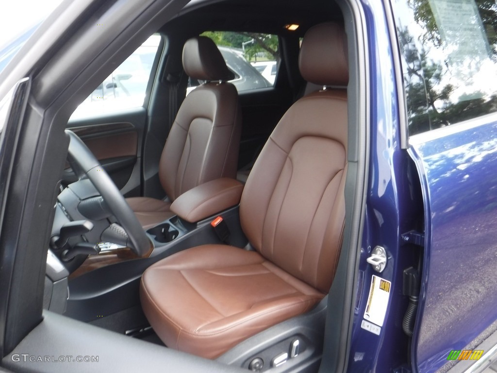 2016 Q5 2.0 TFSI Premium quattro - Scuba Blue Metallic / Chestnut Brown photo #17