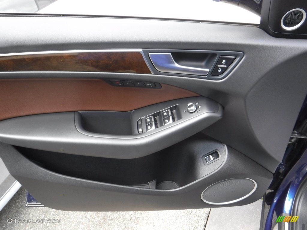 2016 Q5 2.0 TFSI Premium quattro - Scuba Blue Metallic / Chestnut Brown photo #19