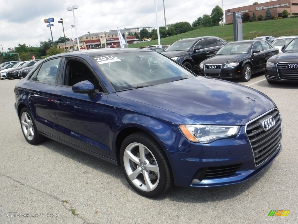 2016 A3 2.0 Premium quattro - Scuba Blue Metallic / Black photo #8