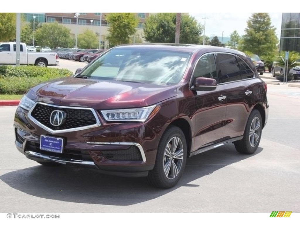 2017 MDX  - Dark Cherry Pearl / Parchment photo #3