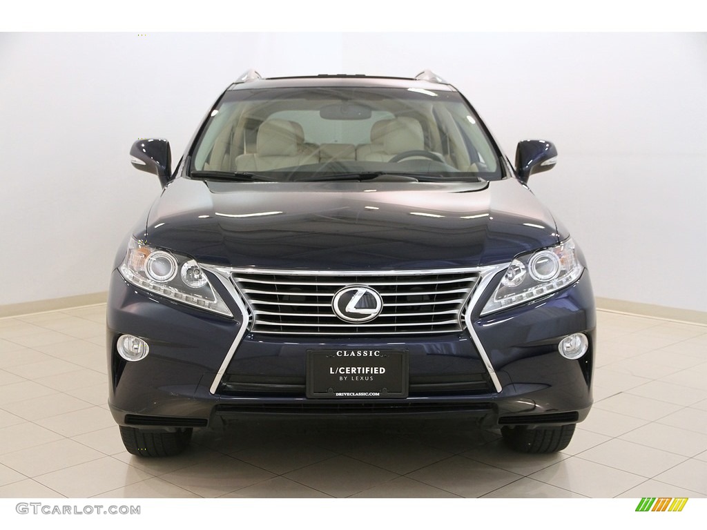 2015 RX 350 AWD - Deep Sea Mica / Parchment photo #2