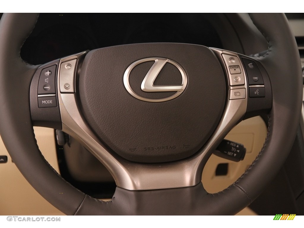 2015 Lexus RX 350 AWD Parchment Steering Wheel Photo #115009864