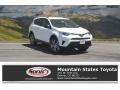 2016 Super White Toyota RAV4 LE AWD  photo #1