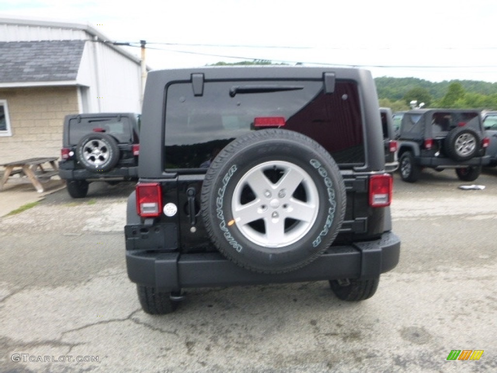 2016 Wrangler Unlimited Sport 4x4 - Black / Black photo #6