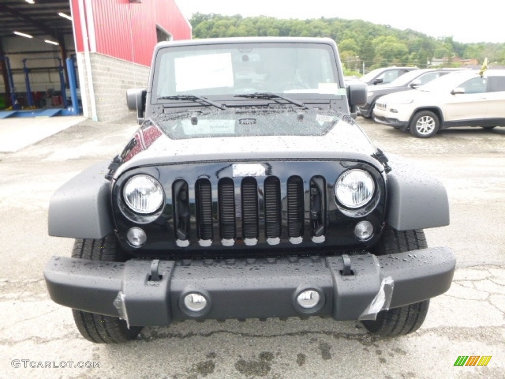 2016 Wrangler Unlimited Sport 4x4 - Black / Black photo #12