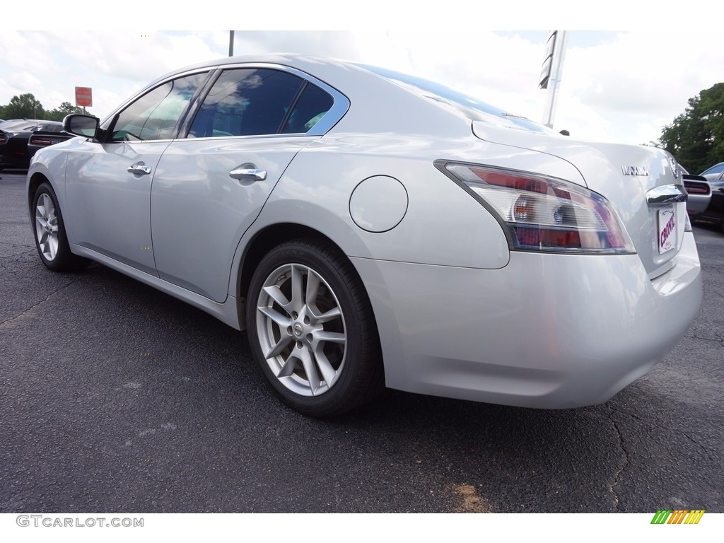 2013 Maxima 3.5 S - Brilliant Silver / Charcoal photo #5